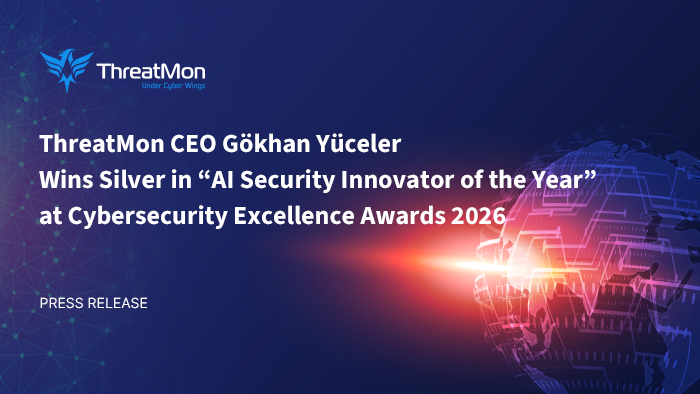 ThreatMon CEO Gökhan Yüceler Wins Silver in “AI Security Innovator of the Year” at Cybersecurity Excellence Awards 2026